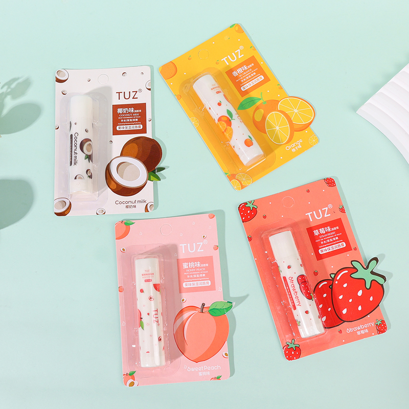 Lip 1PC Fruchtbalsam Pfirsich Nicht klebriger Lipgloss Natürliche lang anhaltende feuchtigkeitsspendende Aufhellung der Lippenlinien Gelee Pl_voghion.com