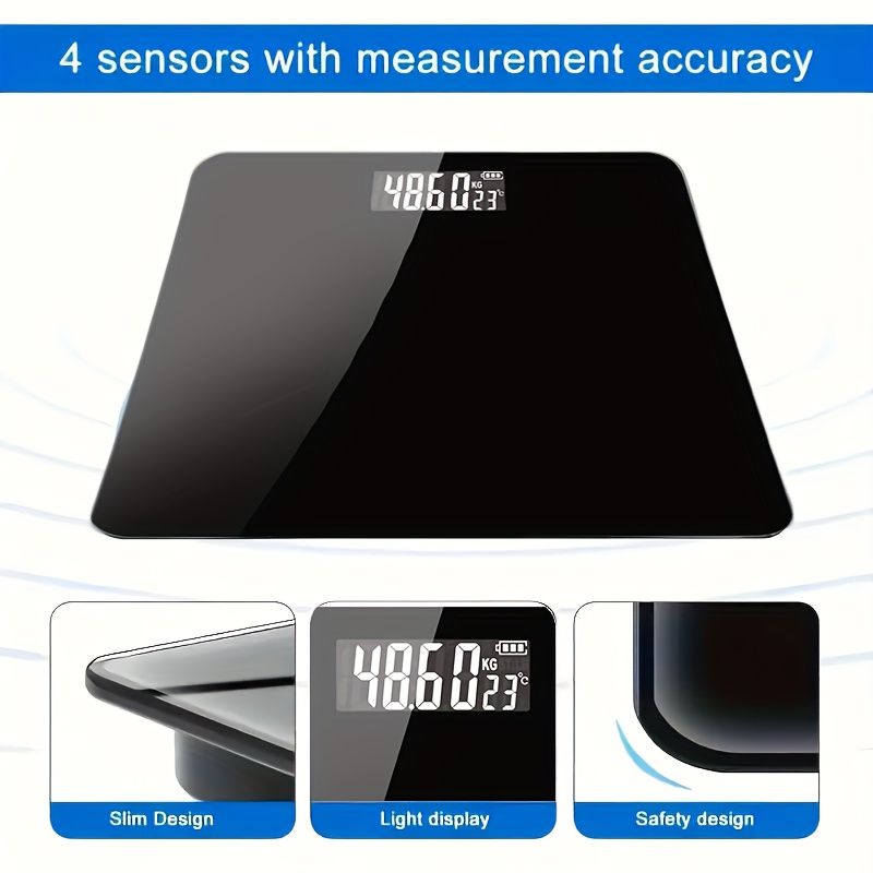 1pc Weight Scale Home Small Durable And Accurate Electronic To Measure The Human Body High Precision Weighing Scales_voghion.com