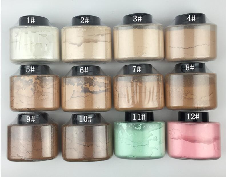 42g Bananenpulver, glattes, loses Pulver, Ölkontrolle, langlebiges Gesicht, erhellen Make-up, Concealer, Kosmetik, Frau und Mädchen, Schönheits-Make-up_voghion.com
