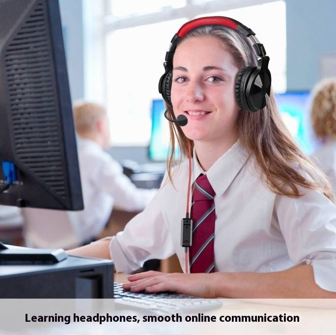 Le casque sans fil Bluetooth OneOdio est un casque d'ordinateur populaire pour Learnstreamer K-song Game en ligne._voghion.com