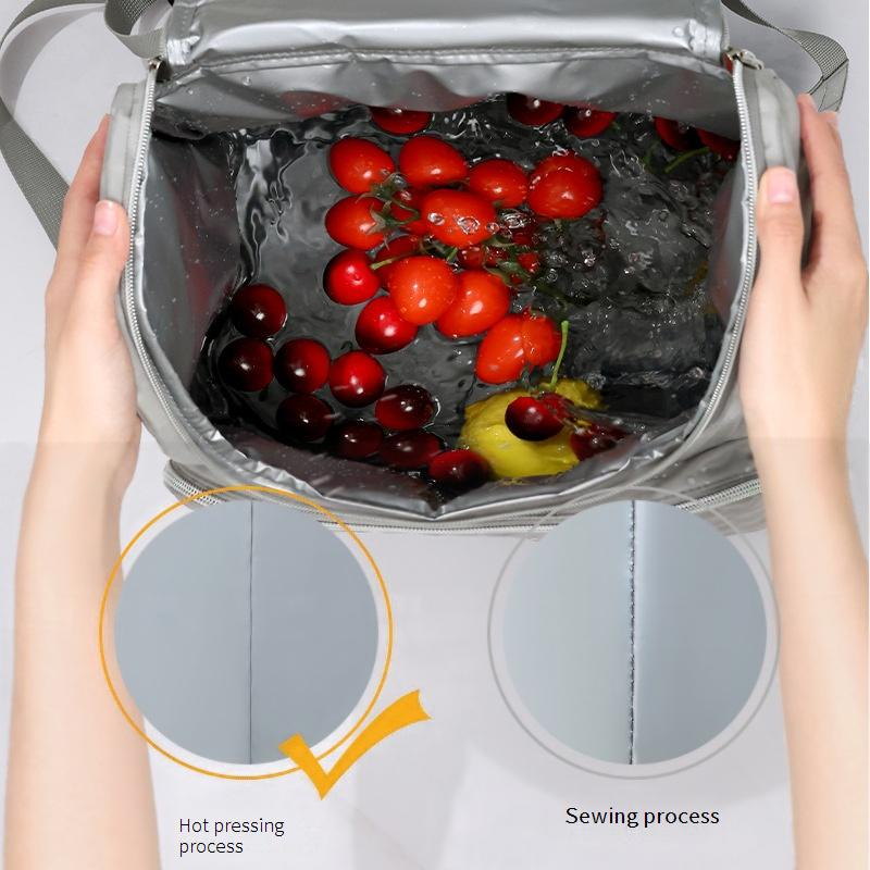 Ensemble de gadgets de cuisine, sac à dos anti-fuite, grande capacité, isolation, sac à bière froide, pique-nique, camping, extérieur, pack de glace_voghion.com
