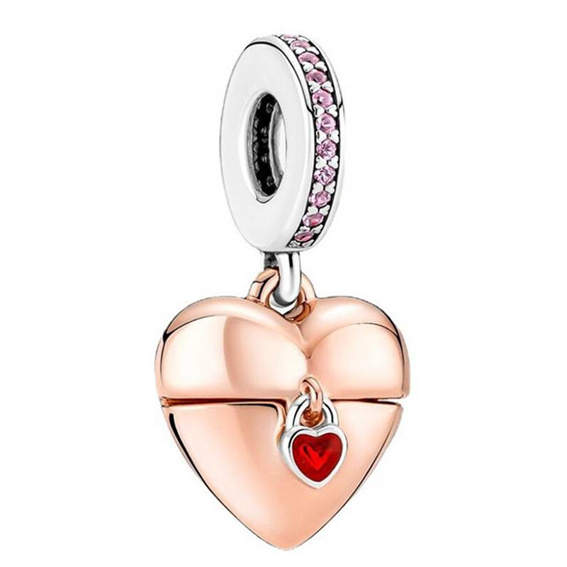 Jewelry & Accessories Charm Bracelets Rabbit Star Pendant Alloy Large Hole Bead Bracelet Beaded DIY_voghion.com