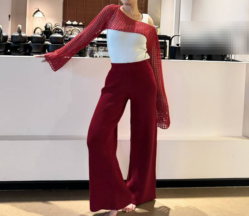 Women's Crochet Knit Top Lace-Up Boho Beach Cover-Up Short Sleeveless Summer Casual Streetwear Fashion_voghion.com