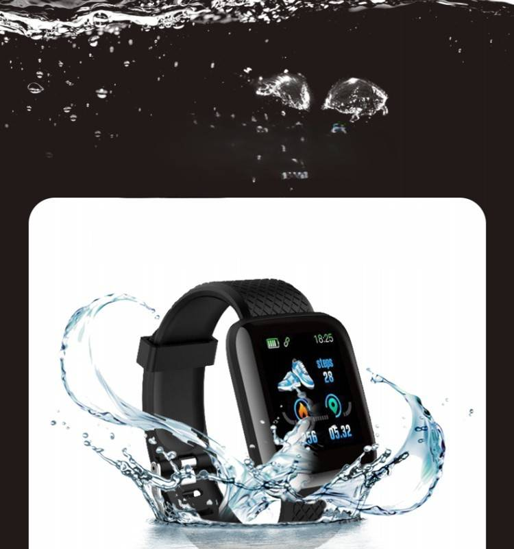 Smart Bracelet Exercise Heart Rate Blood Pressure Bluetooth Monitoring Step Meter Smart Watch_voghion.com