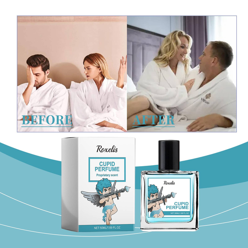 Perfume em Spray Colônia Cupid - Perfume portátil suave e elegante com aroma duradouro, ideal para encontros de casais para melhorar o ambiente_voghion.com
