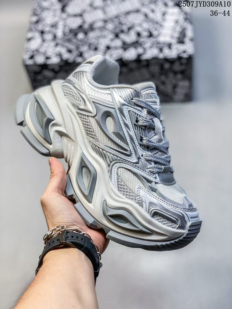 Putian 2025 Summer New GC Seconda Generazione Moonfall Galaxy Nero Scarpe da Papà con Suola Spessa_voghion.com