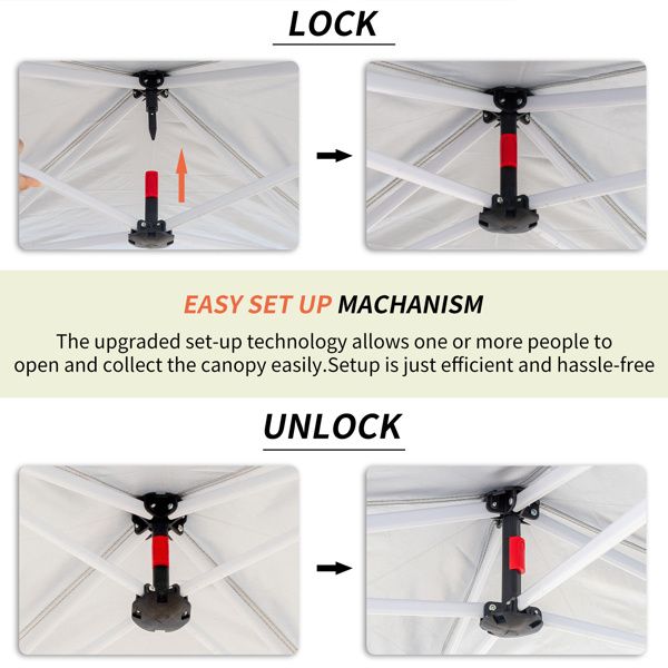 12' x 12' Outdoor Pop-up Canopy_voghion.com