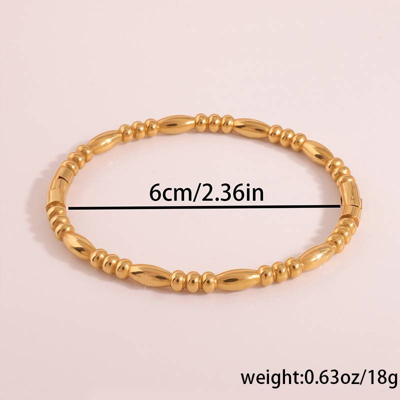Titanium bracelet 1 pc Simple and fashionable Youth Work Wear_voghion.com