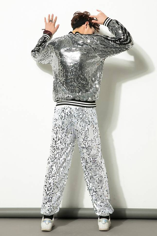 Men's Clothing New Ds Performance Costumes Nightclub Men's Singer Hip Hop Bar Dj Jazz Stage Costume Sequined Street Dance Jacket Men's_voghion.com