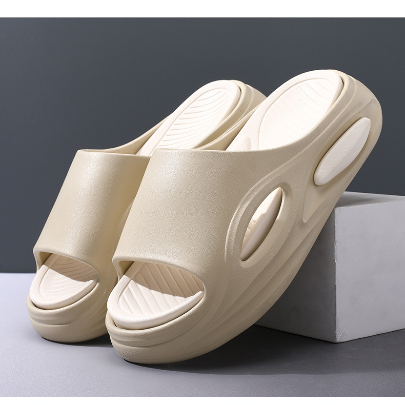 Men's And Women's Thick Sole Non-slip Increase Flip-flops Casual Fashion Soft Sole Beach Sandals Men_voghion.com