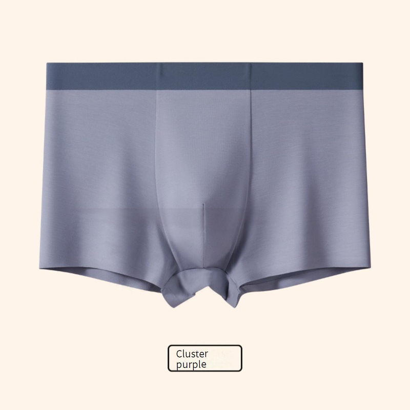 Intimo da uomo, boxer da ragazzo in modal 80 count, senza cuciture, a vita media, traspiranti, di grandi dimensioni_voghion.com