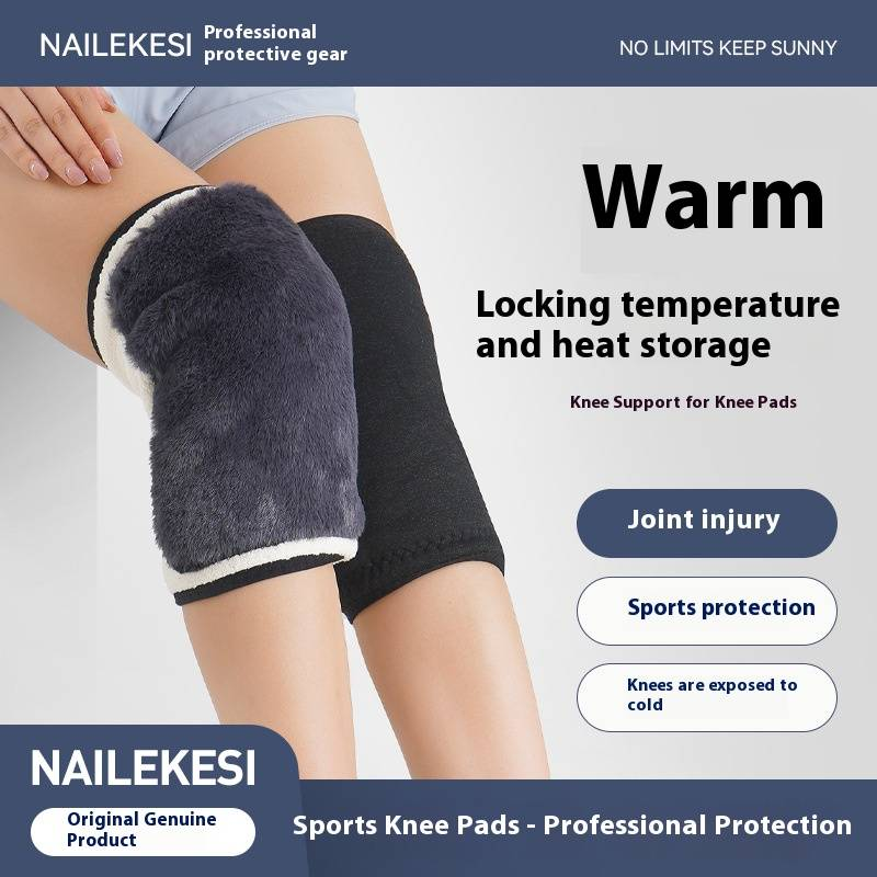 Ginocchiere termiche unisex per ciclismo, motociclismo e sport all'aria aperta - Scaldamuscoli antivento e foderati in pile (pelliccia sintetica di coniglio grigia, un paio)_voghion.com