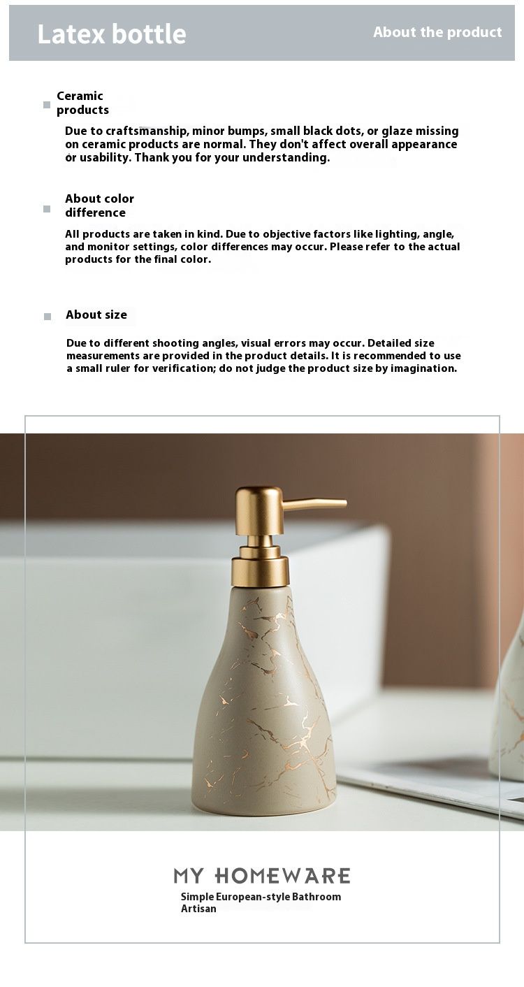 340ml Ceramic Dispenser Bottle – Stylish Foam Pump For Soap, Lotion & Shampoo (Zebra/Leopard/Polka Dot Patterns)_voghion.com
