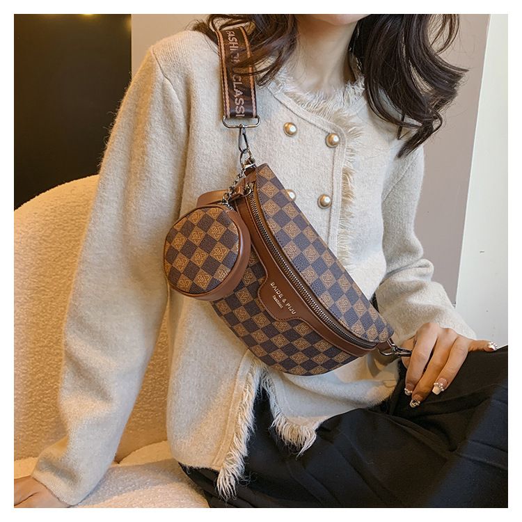 Frühling Neue Damentasche Koreanische Mode Brusttasche Taillentasche Bequeme Trendy Nischen-Schulter-Umhängetasche_voghion.com
