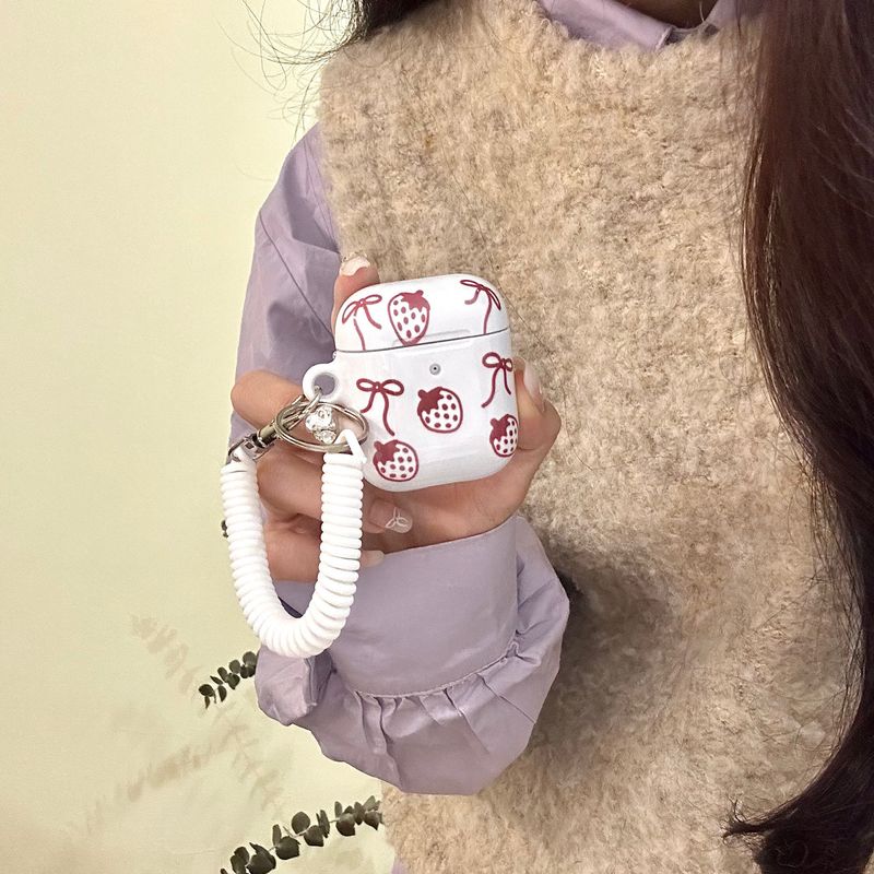 Japonês e coreano bonito desenho animado aplicável AirPods3 geração capa protetora 1/2 capa de fone de ouvido sem fio Bluetooth Feilin Pro2_voghion.com