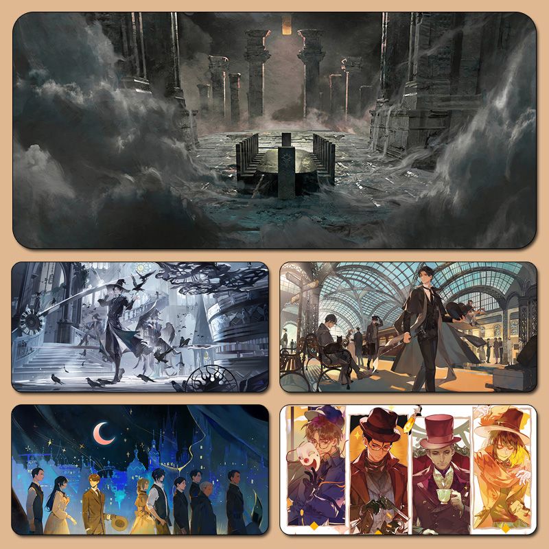 Tappetino per tastiera bidimensionale Secret Master Mouse Clain Audrey Delic Gardelia Dunn_voghion.com