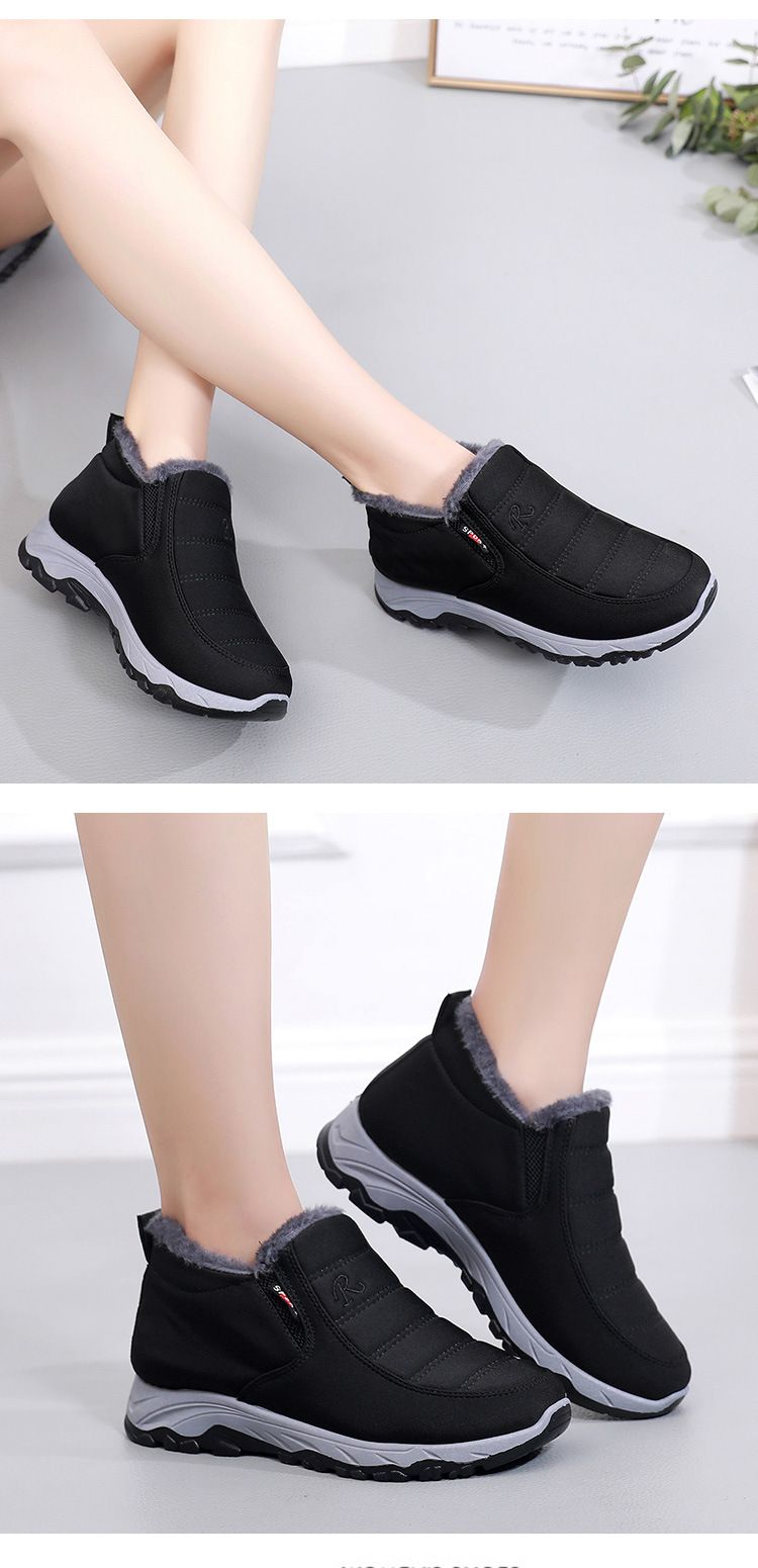 2025 Inverno Vecchia Pechino Donna, Foderato in Pile, Spessi, Stivali da Neve Caldi, Unisex Coppia Scarpe di Cotone per Mezza Età e_voghion.com