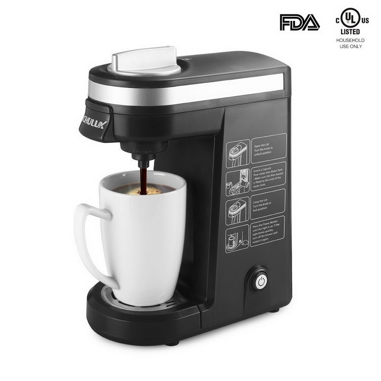 Aparat de cafea cu capsule, aparat de cafea în stil american, Kcup, furnizat de producător pentru camerele de hotel de acasă_voghion.com