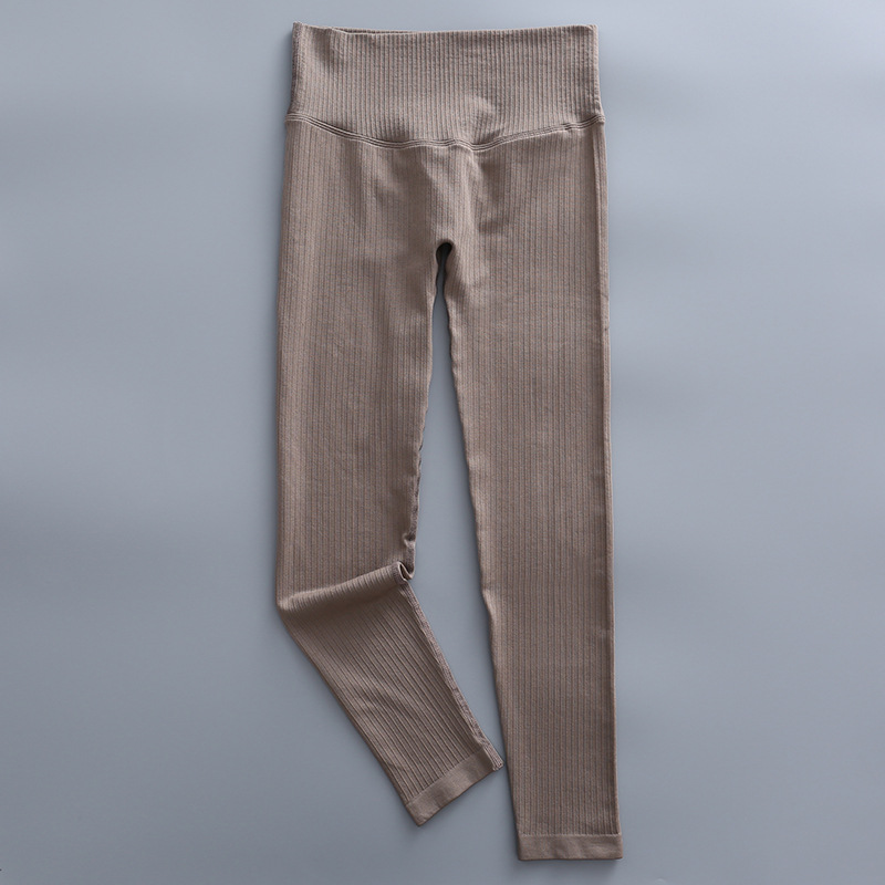 Stram yoga buks vest sport fitness dragt top langærmet sømløs yoga dragt til kvinder_voghion.com