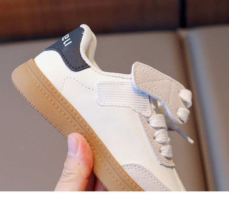 Children's Men's Women's Moral Training Boys And Girls' Internet Red Small White Shoes, Elementary_voghion.com