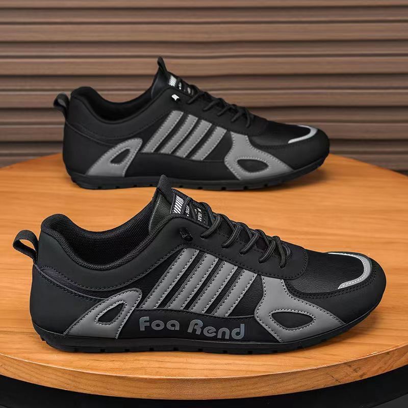 Summer New Breathable Slip-On Lazy Men's Non-Slip Flat Sports Casual Work Shoes_voghion.com
