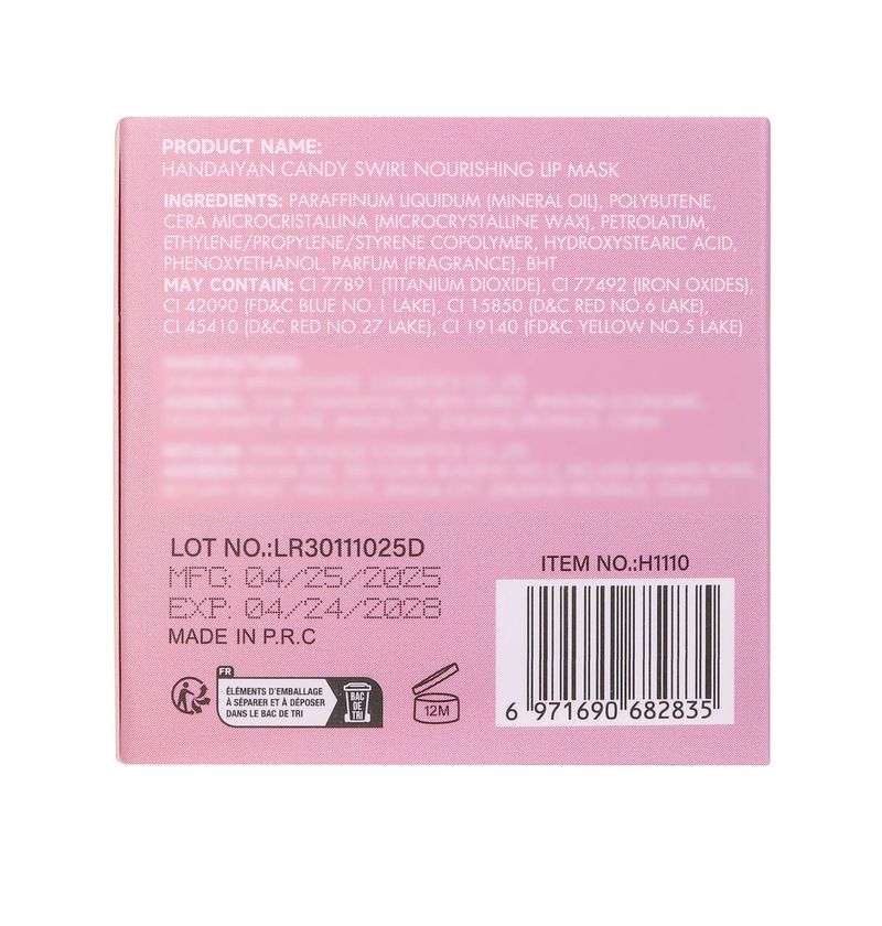 HANDAIYAN 6 - Color Spiral Lip Mask - Moisturizing, Fading Lip Lines & Preventing Dryness And Cracking_voghion.com