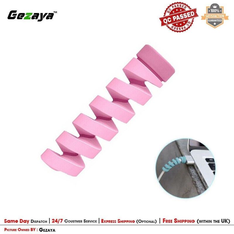 Spiralkabelschutz Ladekabel Draht Organizer für Telefondatenleitung_voghion.com