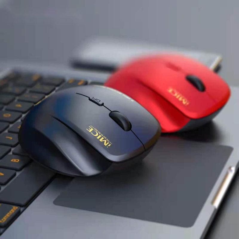 Wireless Mouse With 2.4G USB - 6 Keys, Low Power Consumption For Business, Office & Gaming_voghion.com