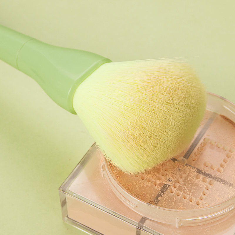 10 makeup brushes, colorful summer set, eye shadow brush, powder brush, eyebrow brush, beauty tools GUJHUI_voghion.com