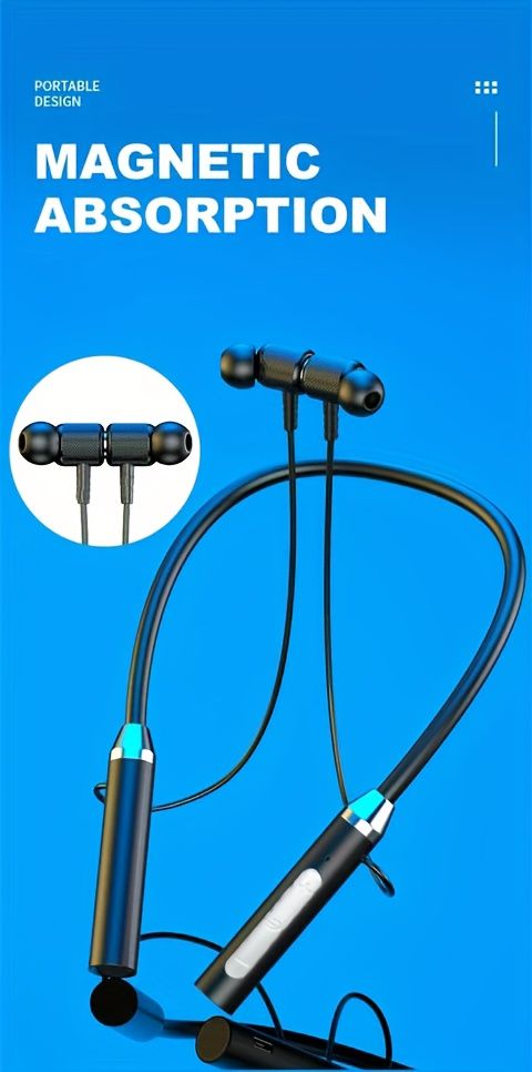Kabellos Hals-Kopfhörer mat ENC-Rauschreduktioun - Perfekt fir Sport & Lafen_voghion.com