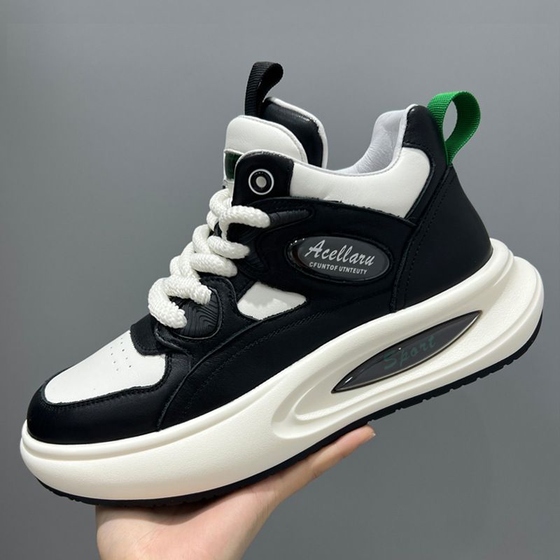 Scarpe da uomo alte, autunno inverno, nuove, sportive, foderate in pile, calde, in cotone doppio, con suola spessa, alla moda, casual, sneakers_voghion.com