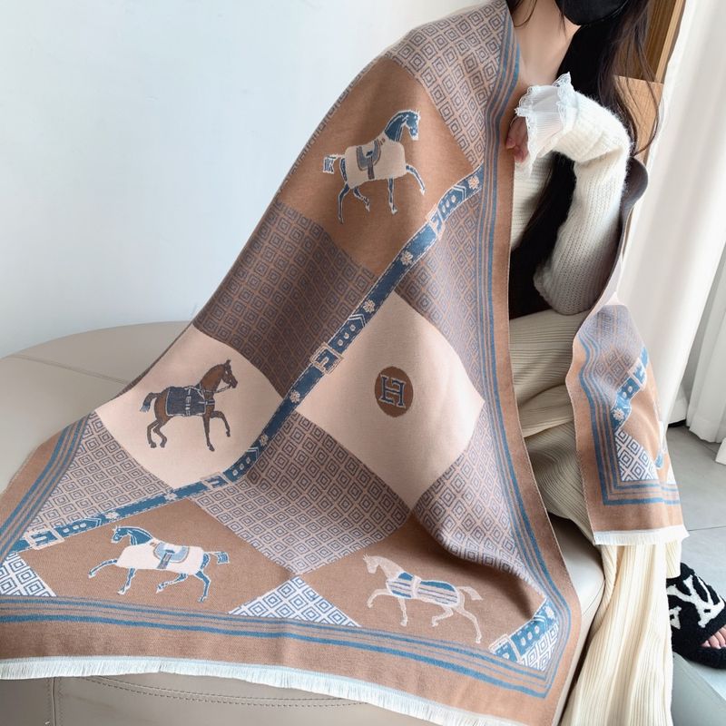 per donna autunno inverno stile cinese versatile cashmere spesso aria condizionata stanza scialle scaldacollo_voghion.com