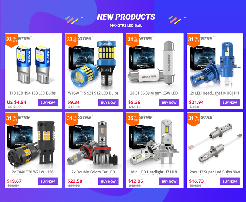 H15 Headlight Bulbs G2 H7 LED For Golf 6 3 Canbus Lamps High Low Beam Car Daytime Running Lights DRL For Mercedes Audi_voghion.com