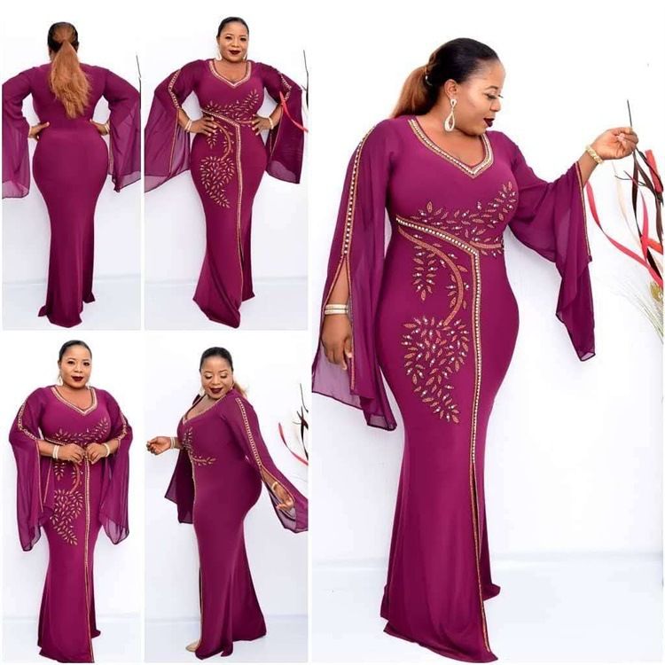 Women's Clothing Dress Large Size Elastic Long Skirt_voghion.com