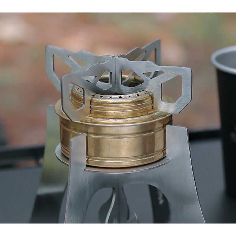 Support extérieur en acier inoxydable Cross Accessoires de camping Petits outils pour réchaud à alcool_voghion.com