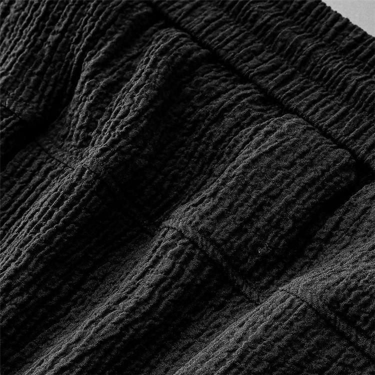 Ropa para hombre, camiseta de seda de hielo, traje deportivo informal de verano de alta gama de manga corta para hombre, camiseta de media manga con cuello en V y pantalón, traje de dos piezas_voghion.com