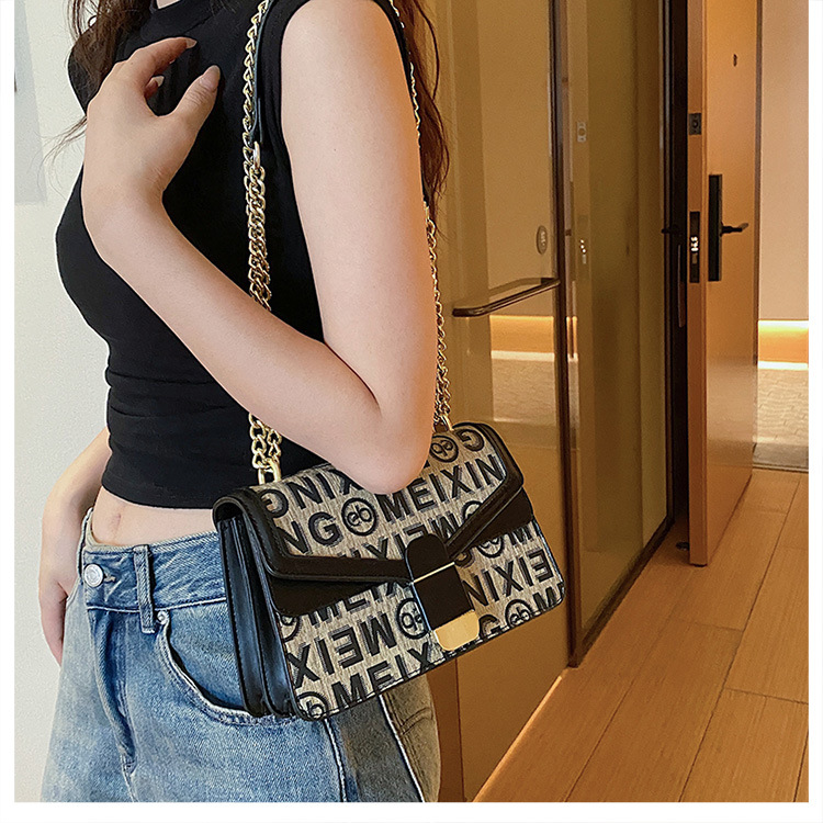 Grenzüberschreitende Damentasche 2023 neue One-Shoulder-Messenger-Brief-Damentasche Mode All-Match-Dionysus-Tasche Live-Übertragung kleine quadratische Tasche Trend_voghion.com