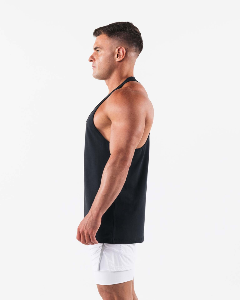 Sportliche Freizeitkleidung für Männer mit flachem Saum, atmungsaktivem Fitnessstudio, Laufen und Weste in Form eines Eisernen Kreuzes_voghion.com