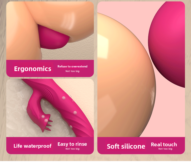 Masturbation Artifact Dual-Vibration Female Vibrator Fully Automatic Clitoris Stimulation Orgasm Sex Toy Adult Product_voghion.com