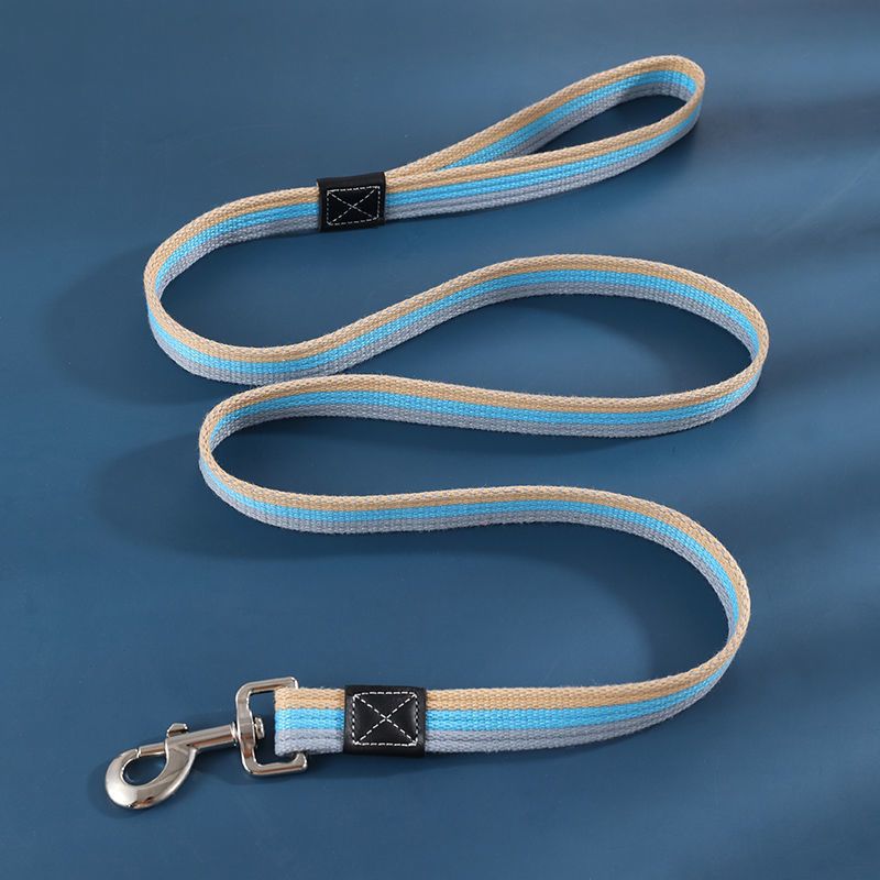 Pet Canvas Walking Professional Training Medium Household Wear-resistant Extended Dog Leash_voghion.com