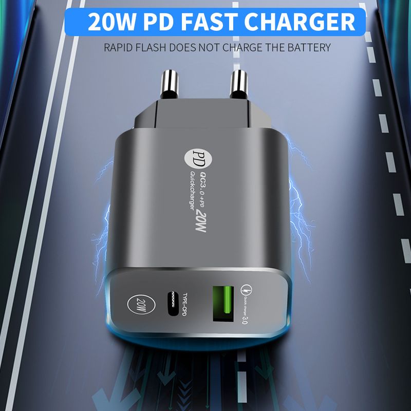 PD12W Handy-Ladegerät 5V2,4A USB+Typ-cPD-Ladekopf-Messadapter_voghion.com