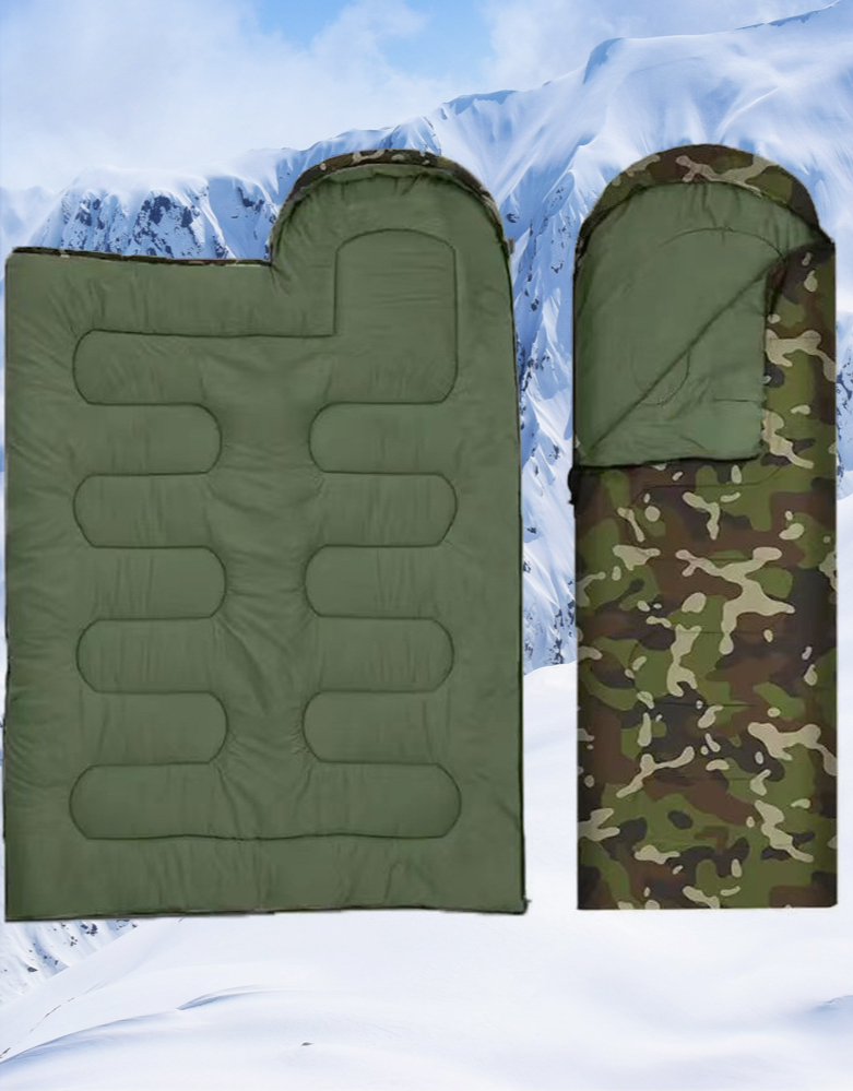 Outdoor-Schlafsack für Erwachsene im Winter, kältebeständig, für Notfälle, Reisen, schmutzabweisend, Wandern, Camping_voghion.com