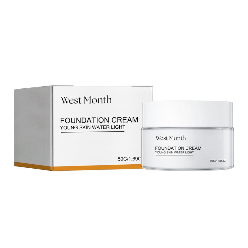 West&Month Natural Fit Ej fet hud Brightening concealer Moisturizing Essence Cream_voghion.com
