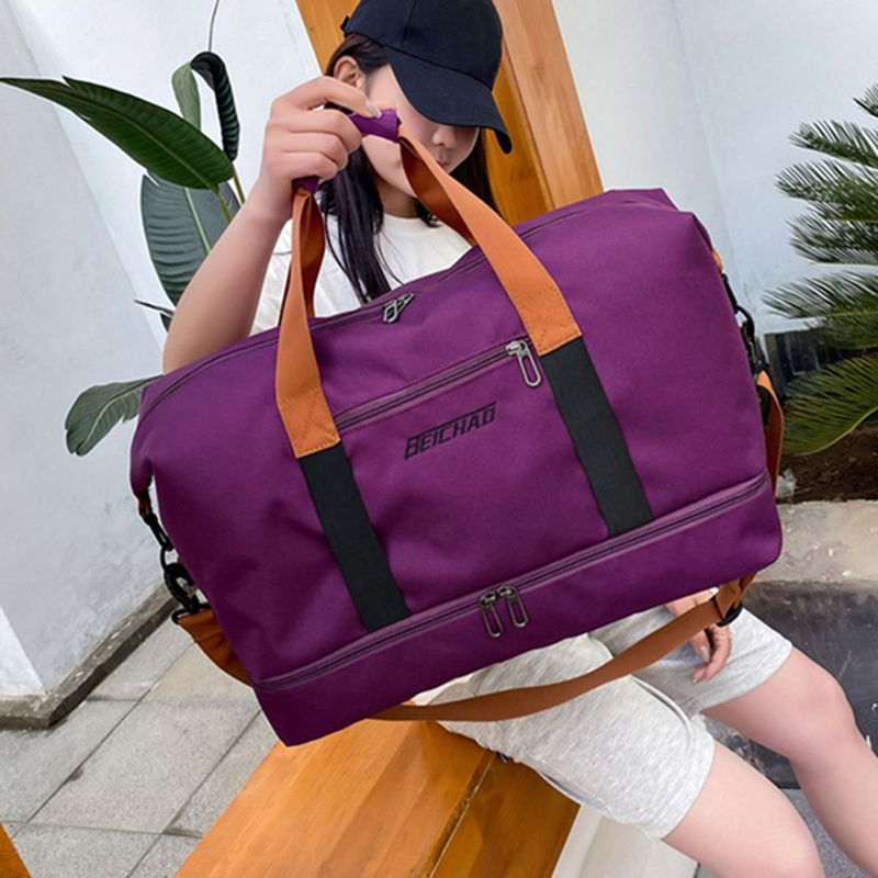 Lihao Reisetasche, unabhängiger Schuhhalter, wiederverwendbar, starke Tragkraft, Aufbewahrung, spritzwassergeschützt, trocken, nass, Outdoor, Fiess-Tasche, Reise_voghion.com