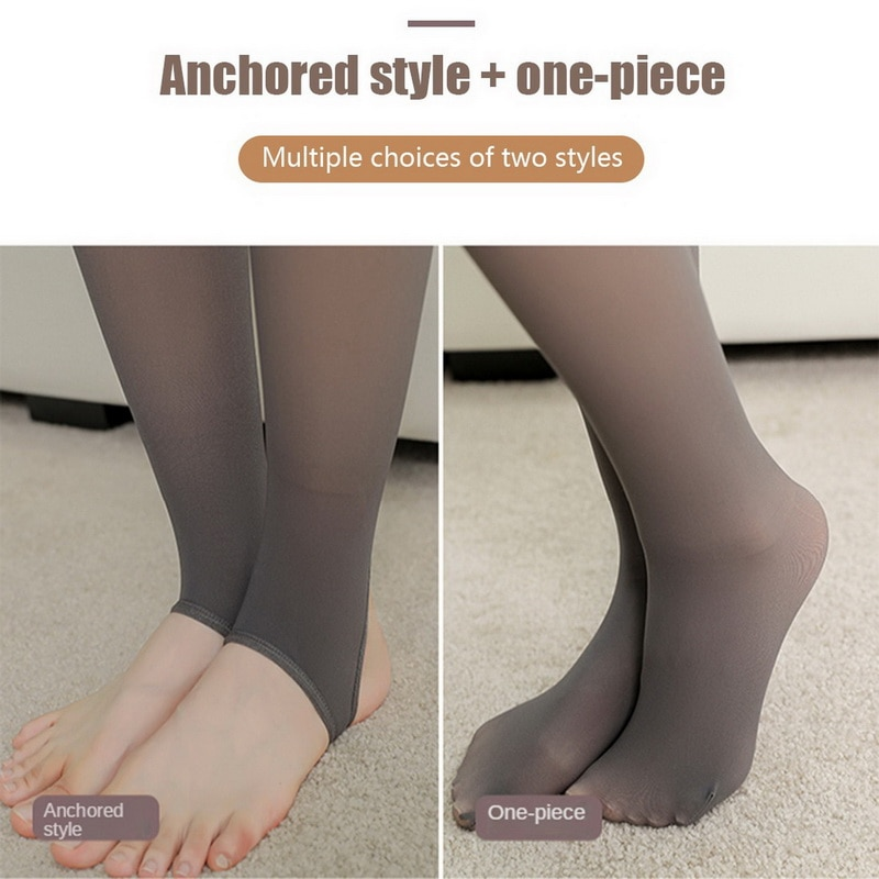 Sexy thermische kousen vrouw fleece winter warm doorschijnend slank dikker panty elastische Veet panty vrouwelijk_voghion.com