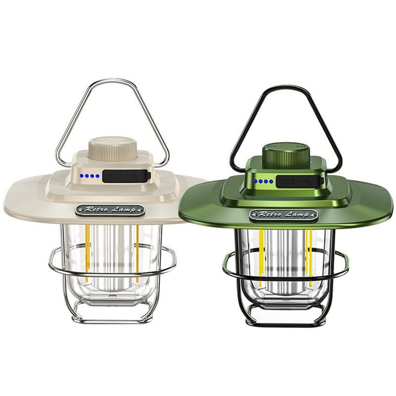 New Camping LED Portable Lantern Outdoor Atmosphere Emergency Tent Light_voghion.com