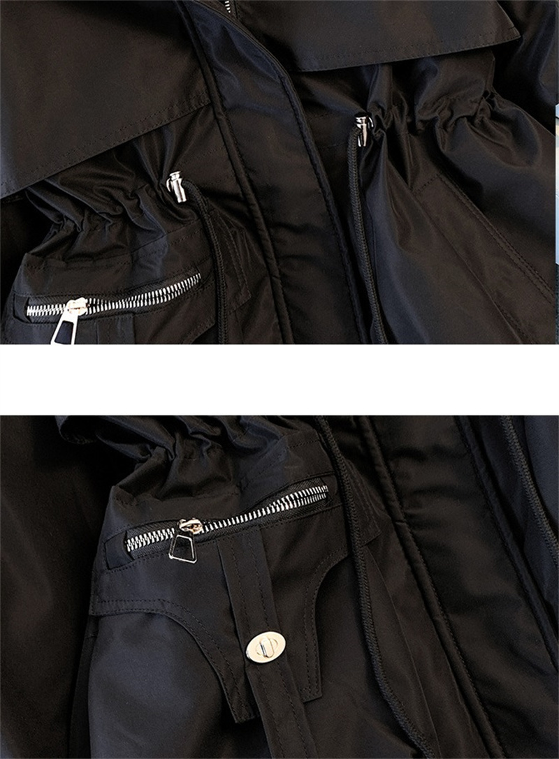 2023 nuove donne di modo giacca invernale collo in pelliccia finta cappotto lungo oversize con cappuccio fodera calda femminile piumino Parka_voghion.com
