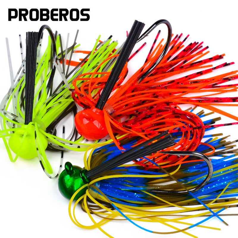 Bearded Man Esca anti-amo 7g 10g 14g 21g Jig Stopper Testa di piombo Amo Esca per spigole in acqua dolce e salata_voghion.com