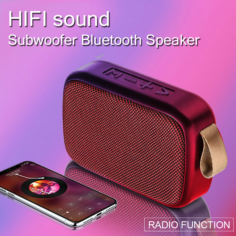 JTKE altavoz inalámbrico portátil con Bluetooth 3D estéreo música envolvente altavoz externo reproductor de música FM compatible con tarjeta TF_voghion.com