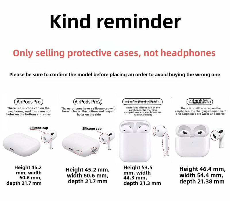 Anwendbar Apple AirPodspro2 Schutzhülle Retro Creative Pro Kopfhörerhülle der zweiten Generation Flüssigsilikon-Softcase_voghion.com